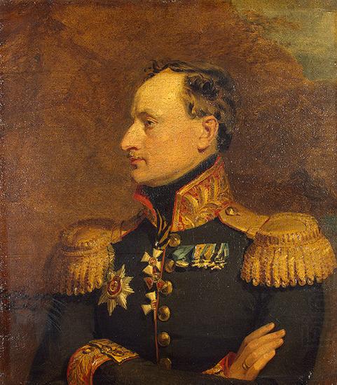 George Dawe Portrait of Konstantin von Benckendorff china oil painting image